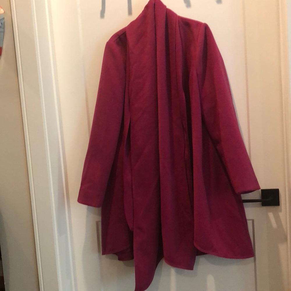 Pink coat